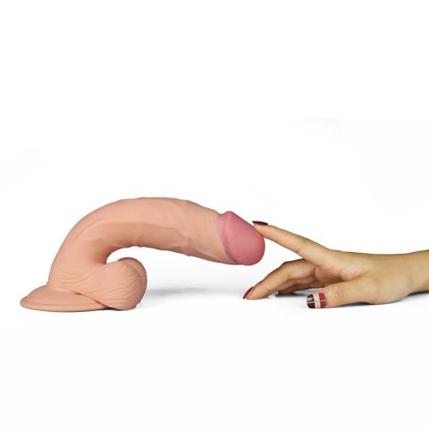 WIBRATOR 9" THE ULTRA SOFT DUDE VIBRATING 24-0285 LOVETOY