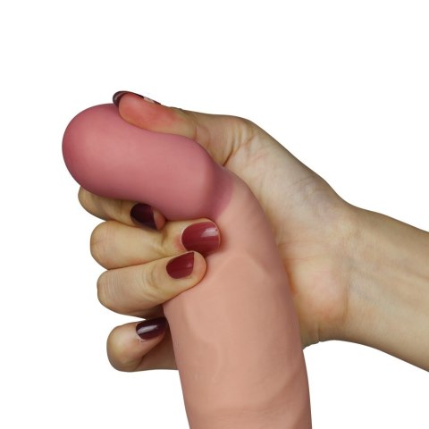 WIBRATOR 9" THE ULTRA SOFT DUDE VIBRATING 24-0285 LOVETOY