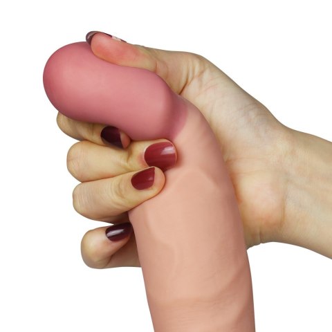 WIBRATOR 9" THE ULTRA SOFT DUDE VIBRATING 24-0285 LOVETOY