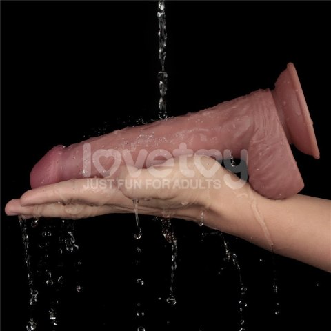 WIBRATOR 9'' VIBRATING DUAL DENSITY POWER COCK 24-0572 LOVETOY