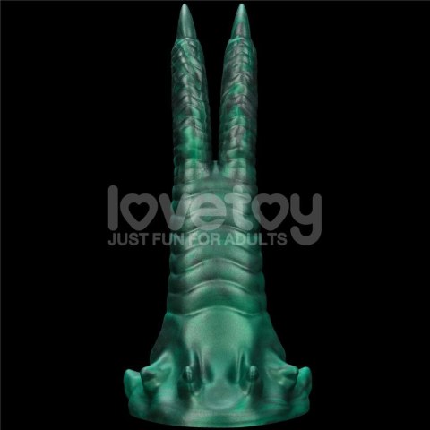 WIBRATOR SAVAGE CHARM DOUBLE-CLAW VIBRATING SILICONE DILDO 24-0584 LOVETOY