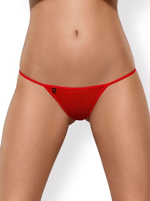 Stringi haft przejrzysta siateczka obsessive s/m Stringi haft przejrzysta siateczka obsessive s/m