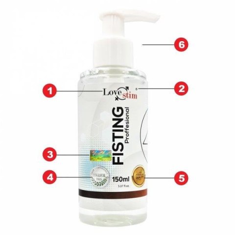 Wysokiej jakości żel lubrykant do fistingu 150ml Wysokiej jakości żel lubrykant do fistingu 150ml