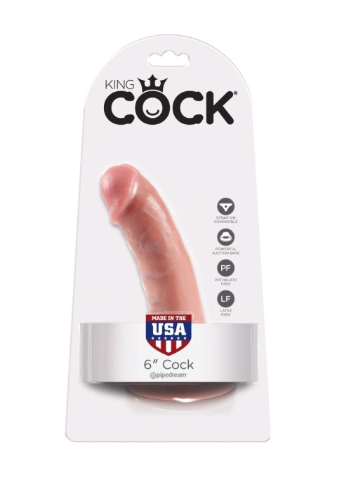 Dildo-cock 6 inch flesh